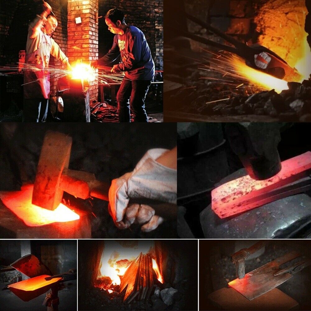 Professional Kitchen Butcher Knife Stainless Steel Ebony Wood Handle Sharp Blade - Fresh Stock Dated January 2026