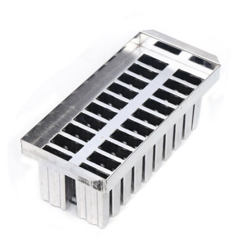 20pcs Ice Cream Mold Stainless Steel Cube Ice Making Ice Sharpener Kitchen Tool - Fresh Stock Dated February 2026