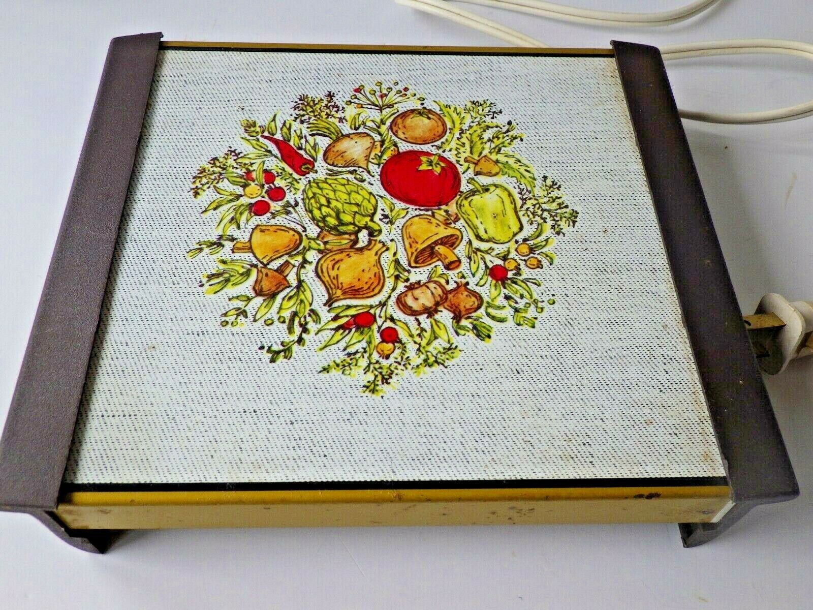 Vintage Hot Plate Warm-O-Tray Spice of Life Atlantic Precision Electric Works - Fresh Stock Dated February 2026