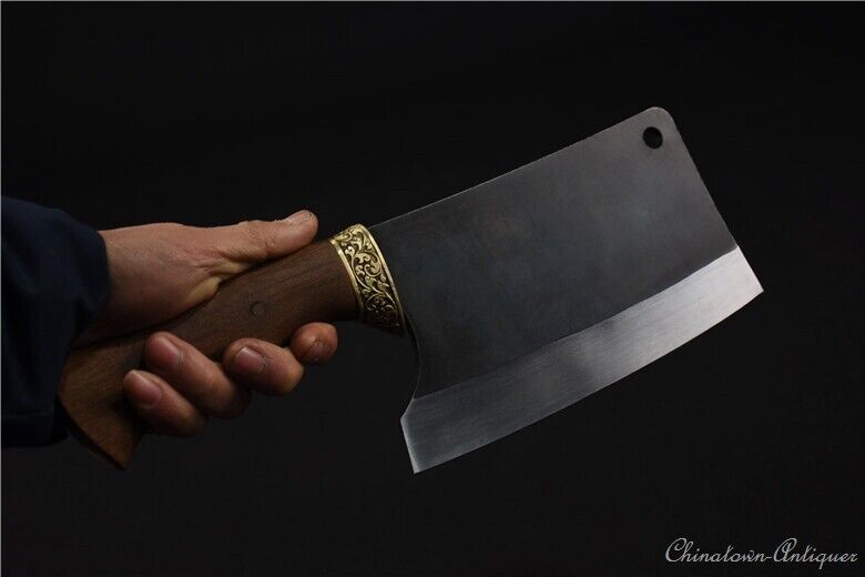 Meat Cleaver Chopping Bone Knife Chef Chop bone knife High Manganese Steel #1327 - Fresh Stock Dated February 2026