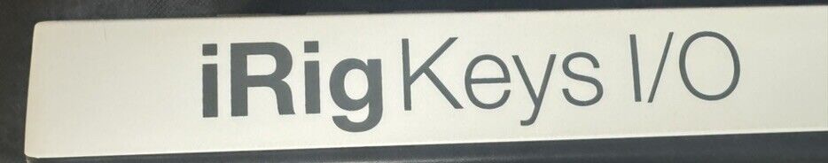 IK Multimedia iRig Keys I/O 49 MIDI CONTROLLER KEYBOARD w/Audio Interface - Fresh Stock Dated December 2025