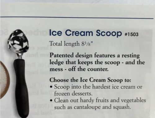 CUTCO Slice N’ Serve Cake Pie Server 1754 & Ice Cream Scoop 1503 NIB - Fresh Stock Dated January 2026
