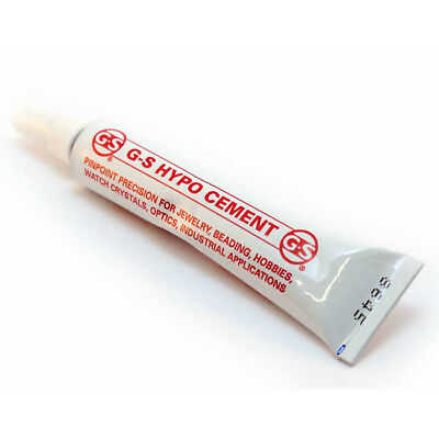 G-S Hypo Crystal Cement Glue Rhinestone Watch Crystal Craft Jewelry Gem, Hobbies - Fresh Stock Dated December 2025