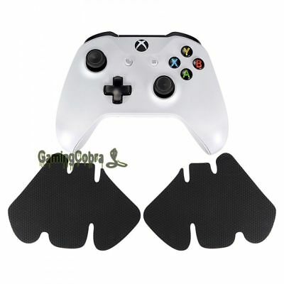 Black Anti-skid Left Right Grips Decal Skin for Xbox One & S Controller Sticker - Fresh Stock Dated February 2026