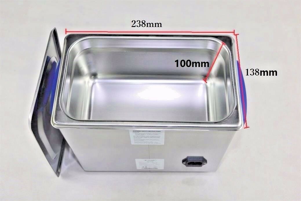 3L Degas Jewelry  False Tooth Ultrasonic Cleaner DR-LD30 LCD Show 120W - Fresh Stock Dated December 2025