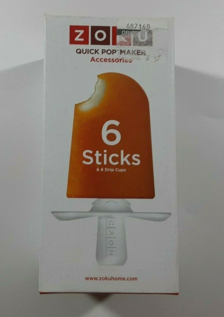 Lot of New Replacement Parts Only Zoku Quick Pop Popsicle Maker - Fresh Stock Dated February 2026