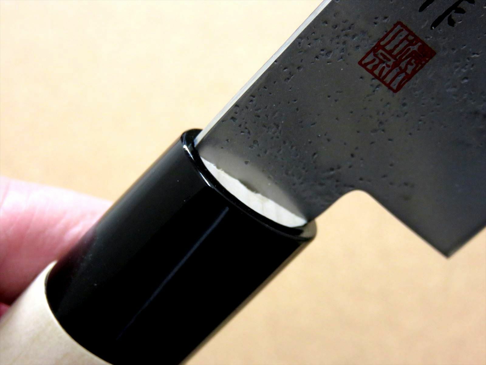 Japanese Masamune Kitchen Santoku Knife 170mm 7 inch Nashiji blade SEKI JAPAN - Fresh Stock Dated January 2026