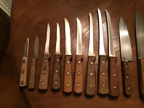 Lot 15 Vtg Chicago Cutlery Knives 100S 107S 62S 61S 65S 78S C42 42S Santoku Chef - Fresh Stock Dated January 2026