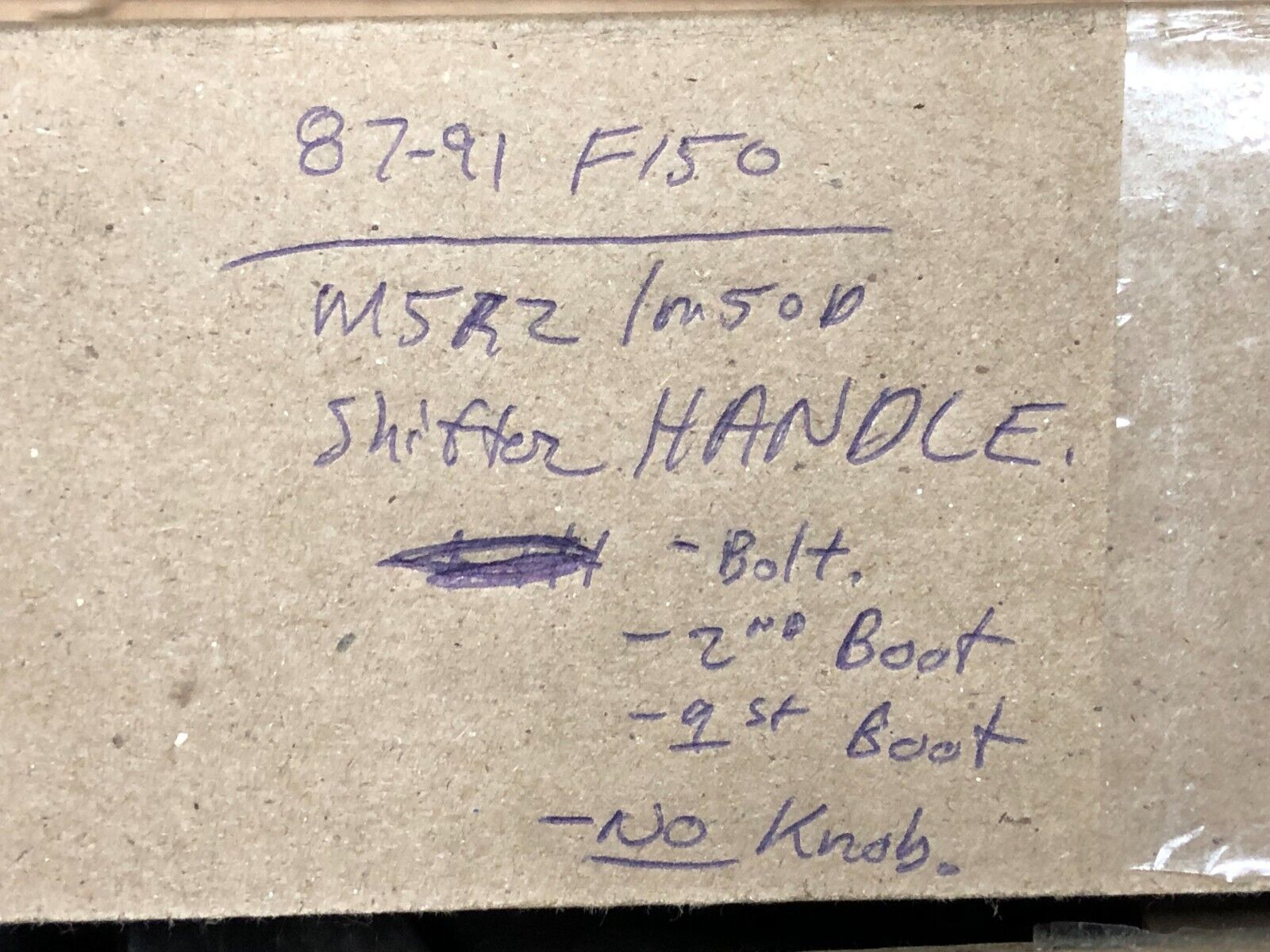 88-96 Ford F-150 5 Speed M5R2 M5OD-R2  SHIFT SHIFTER HANDLE Assembly 2WD 4x4 - Fresh Stock Dated December 2025