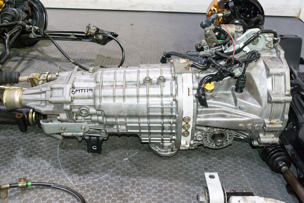 JDM Subaru Impreza WRX STI V7 TY856WB1AA non DCCD Transmission Full Swap 6MT - Fresh Stock Dated December 2025