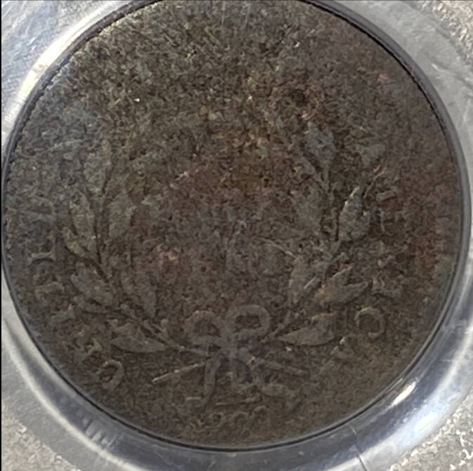 1795 Half Cents Liberty Cap, Head Rt. PCGS Genuine (97 - Environmental Damage) B - Fresh Stock Dated December 2025