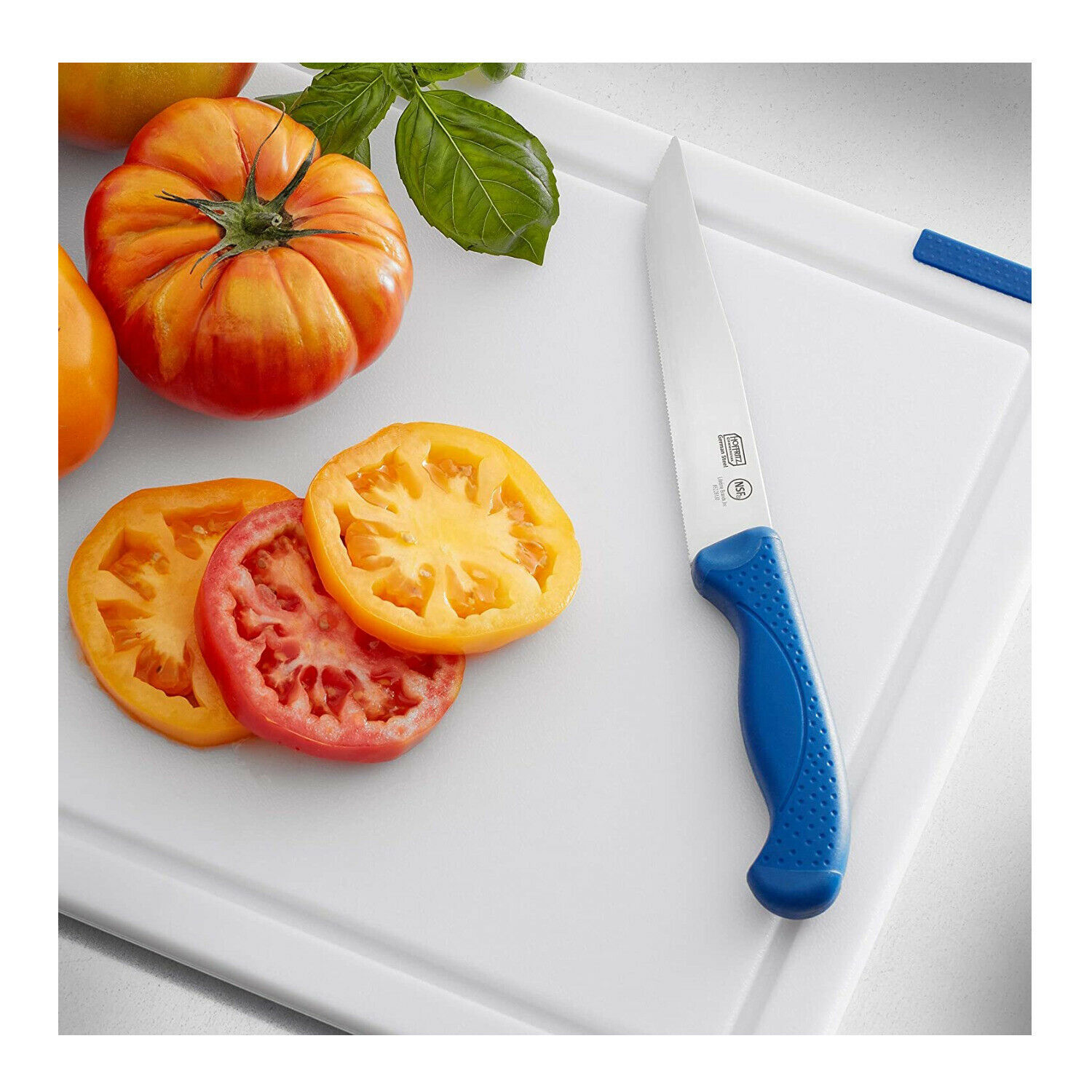 Hoffritz Commercial Kitchen Upgrade Knife Set (Navy Blue) - Fresh Stock Dated January 2026