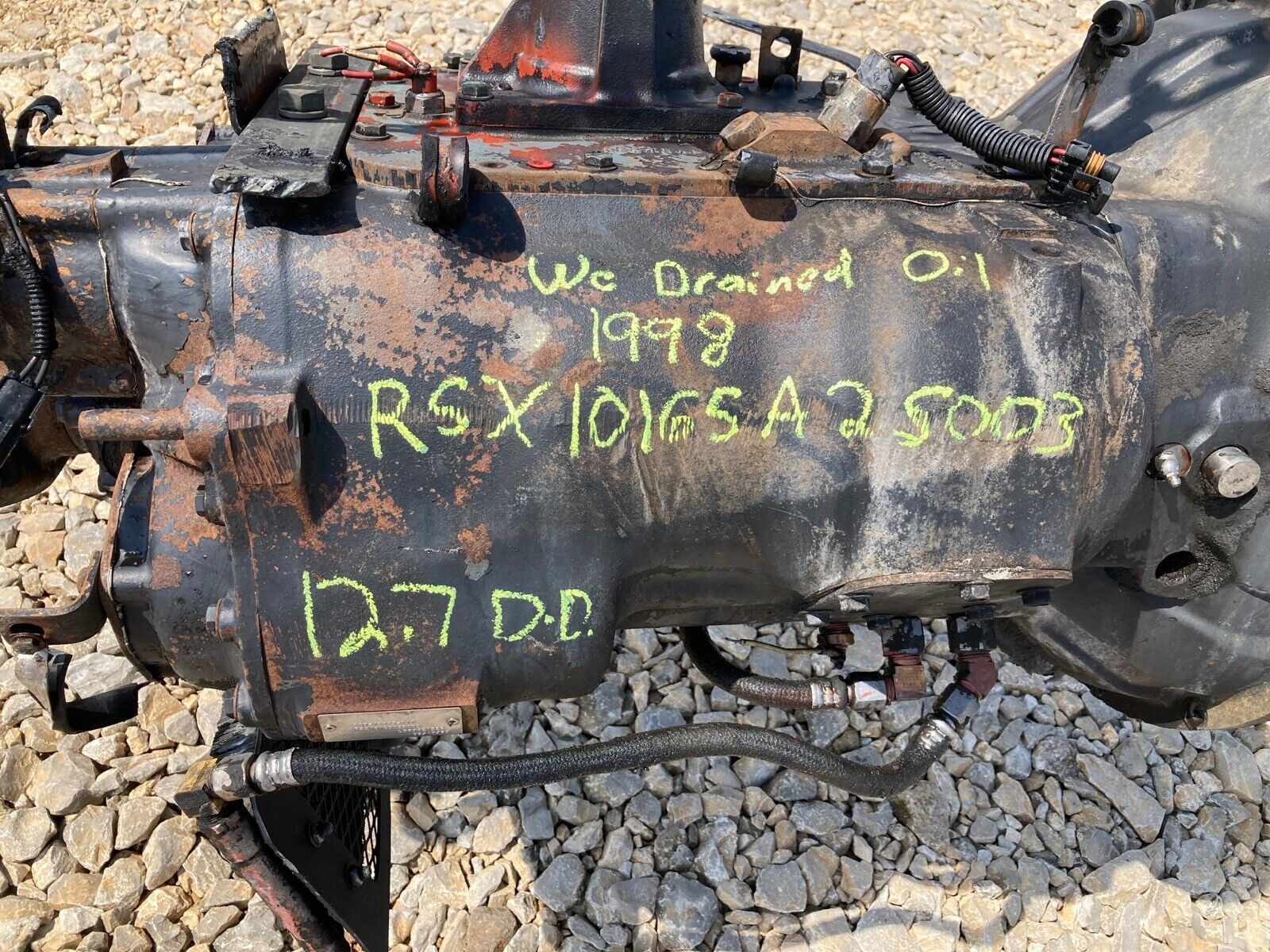 1998 RSX10-165A Rockwell Meritor 10 Speed Transmission, Used Takeout - Fresh Stock Dated December 2025