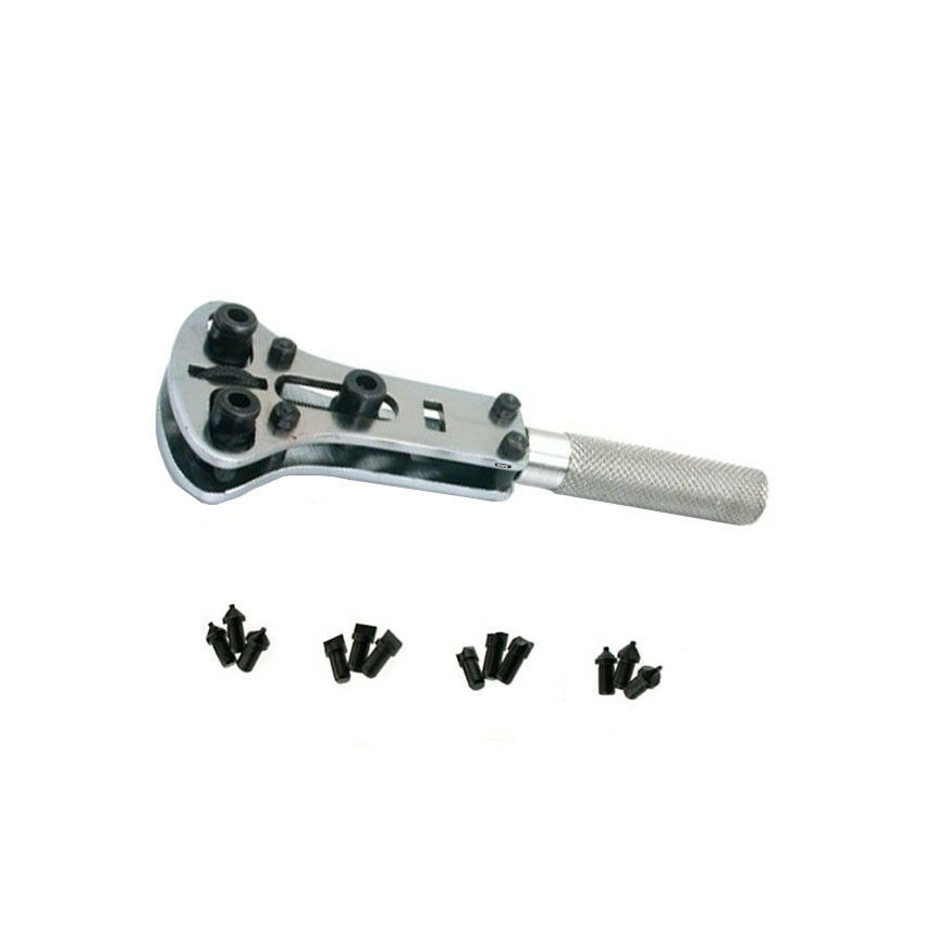 Waterprof Watch Case Wrench Opener Wooden Case , Jewelry Watchmakers Repair Tool - Fresh Stock Dated December 2025