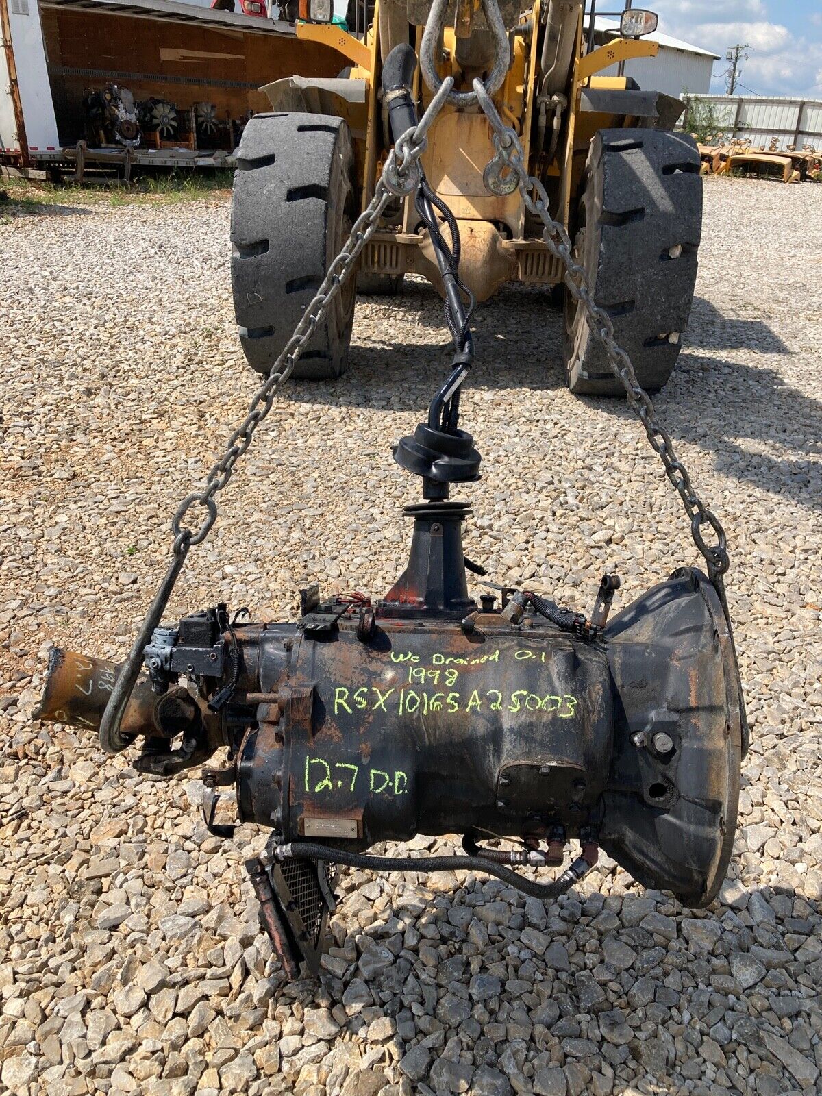 1998 RSX10-165A Rockwell Meritor 10 Speed Transmission, Used Takeout - Fresh Stock Dated December 2025