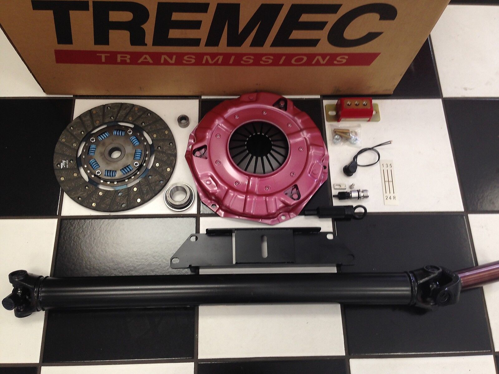 1953-1962 Corvette Tremec TKX 5 Speed Conversion TCET17722 - Fresh Stock Dated December 2025