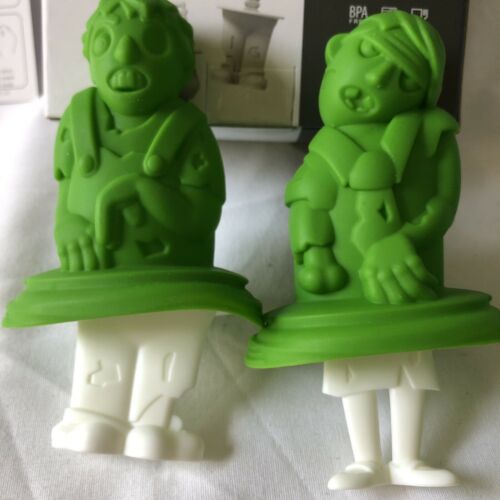 Tovolo Zombies Ice Pop Molds Flexible Silicone Easily-Removable Molds - Fresh Stock Dated February 2026