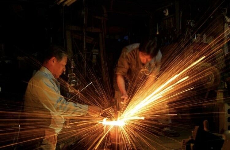 Hand Forged Chefs Knife  Moritaka Hamono Aogami Blue #2  210mm Kitchen Knife - Fresh Stock Dated January 2026