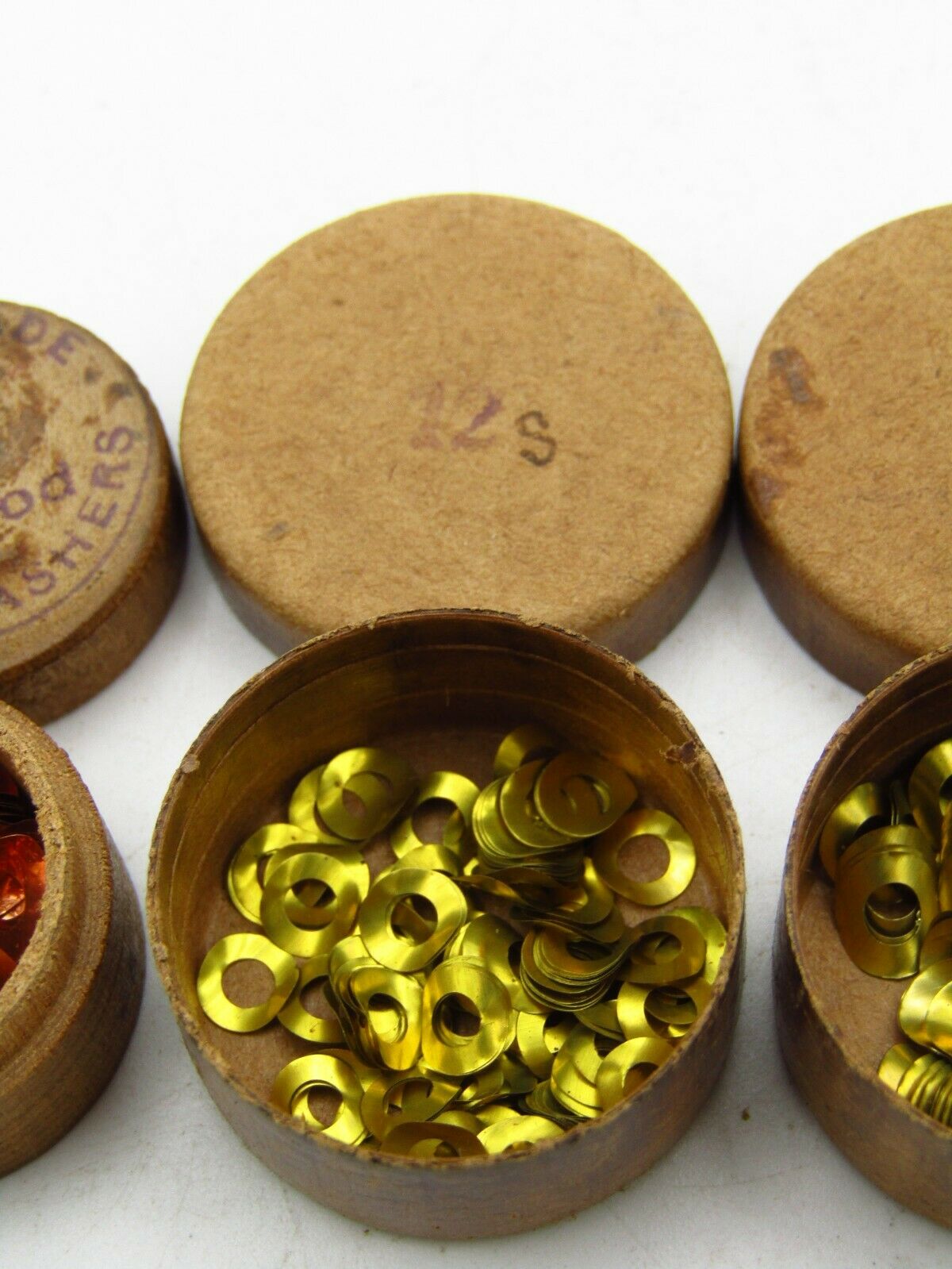 SET OF TRIPOD & BRACELET DIAL WASHERS SIZES 12s 16s & 18s FOR WATCHMAKERS w2 - Fresh Stock Dated December 2025