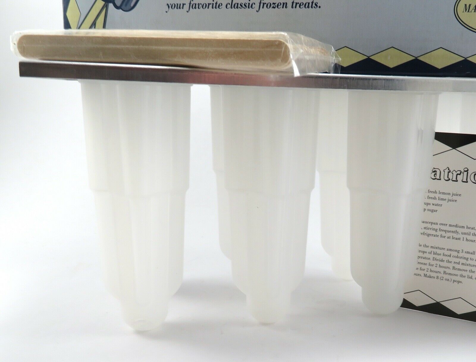 BRAND NEW  Williams Sonoma Space Pop Molds Tray Popsicle Maker - Fresh Stock Dated February 2026