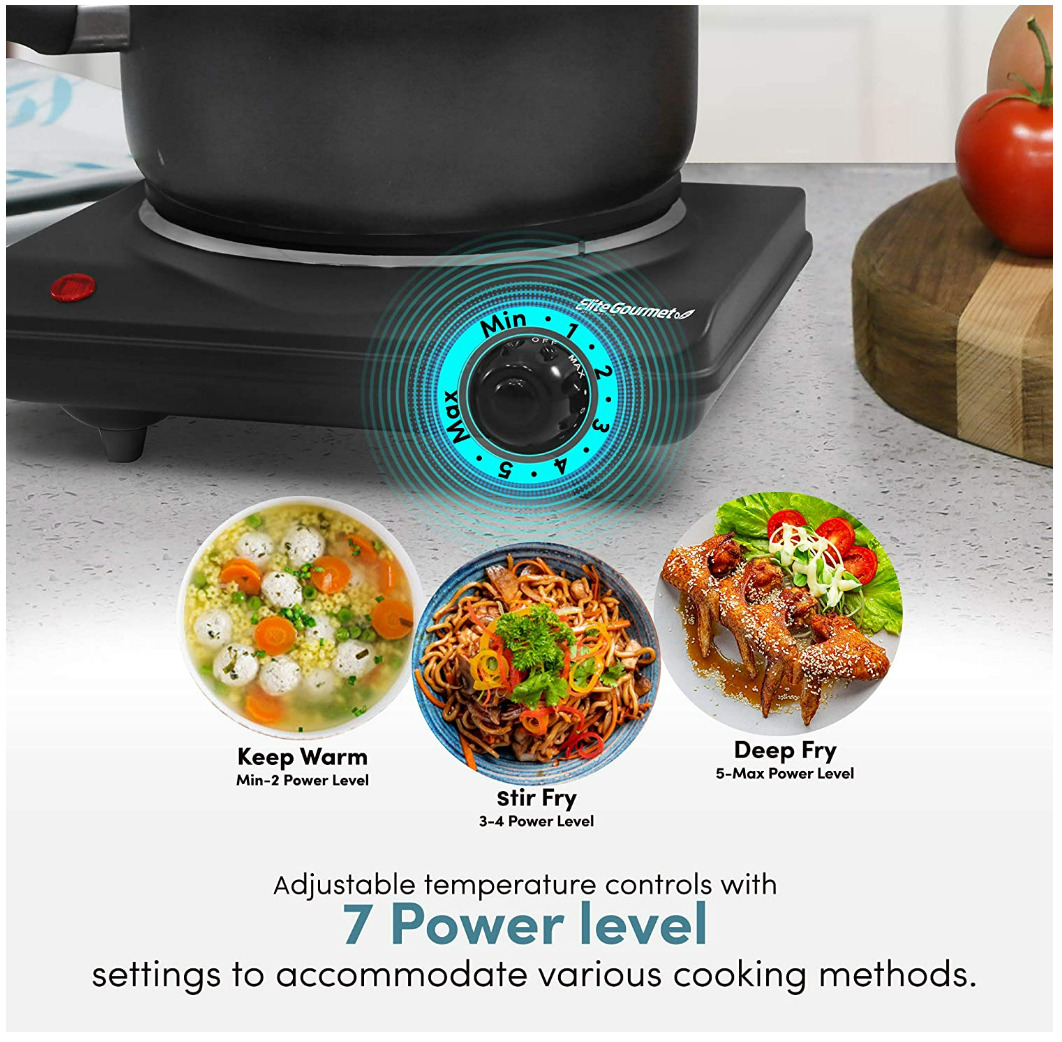 Best Induction Burner Electric Portable Countertop Cooktop Hot Plate Cooker New - Fresh Stock Dated February 2026