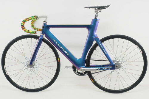 Bridgestone Anchor PHM9 Track Bicycle Medium Carbon Fiber Frame Phil Wood Omnium - Fresh Stock Dated December 2025