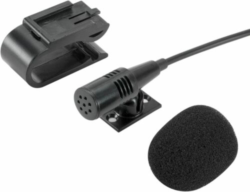 Professional Car Audio External Microphone 3.5mm Jack Plug Wired For Auto PC - Fresh Stock Dated January 2026