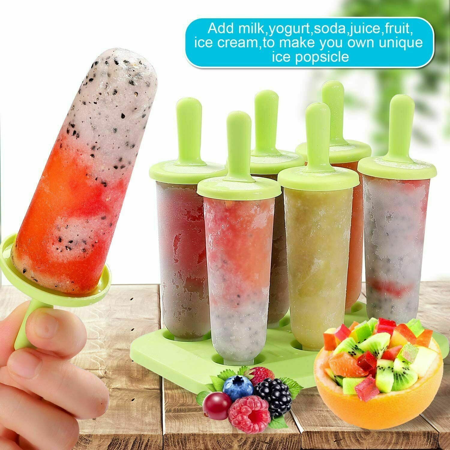 Popsicle Molds Set - Fresh Stock Dated February 2026