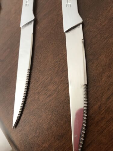 Snap-On 6 Pc Steak Knife Set w/ Wood Storage Block - Fresh Stock Dated January 2026