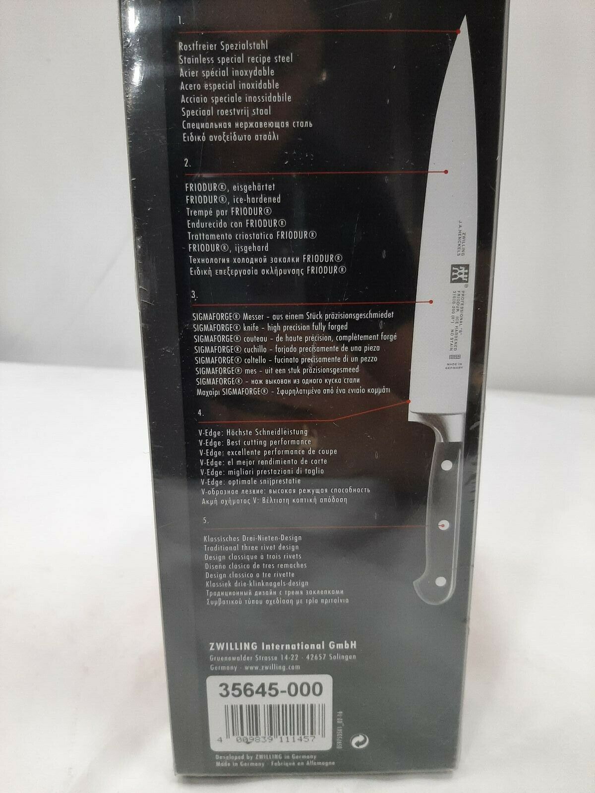 2-Piece Professional Chef Knife Set (100mm and 200mm) - Fresh Stock Dated January 2026