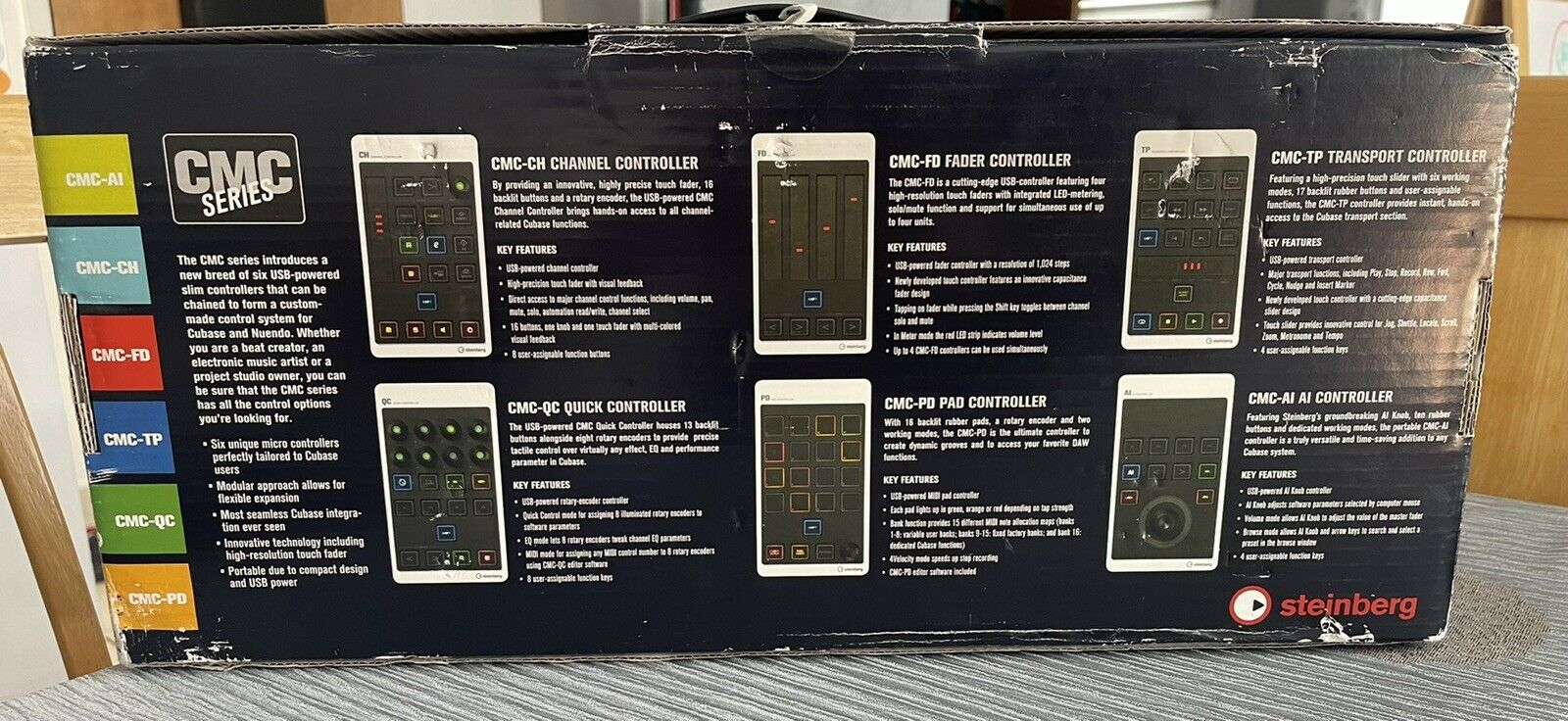 Steinberg CMC Six Pack USB Controller with Box - Fresh Stock Dated December 2025