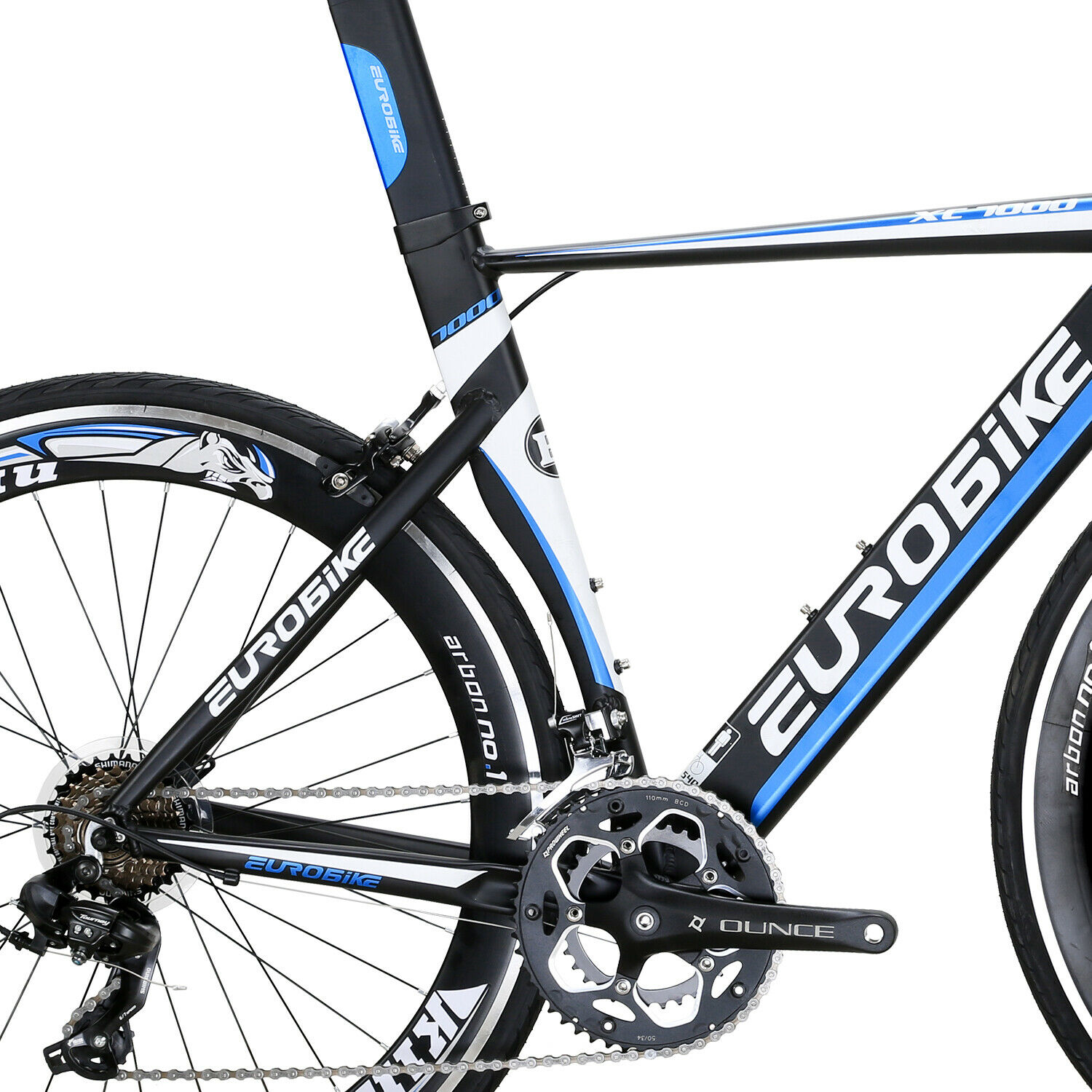 700C  54cm Frame Aluminium Road Bike Shimano 14 Speed Men Blue  Bicycle - Fresh Stock Dated January 2026