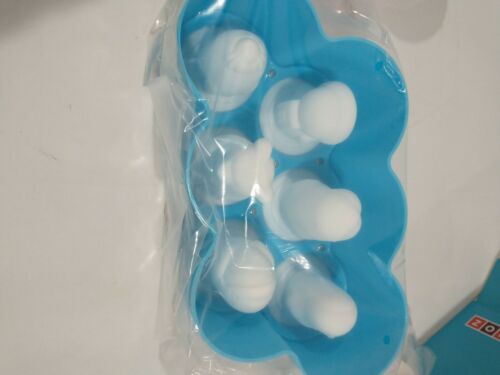Zoku Polar Pops Ice Pop Molds Animal Shaped Popsicles 2 Trays, Each Tray Makes 6 - Fresh Stock Dated February 2026