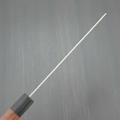 Japanese Yoshimi Kato Super Gold 2 SG2 Black Damascus Nakiri Kitchen Knife Japan - Fresh Stock Dated January 2026