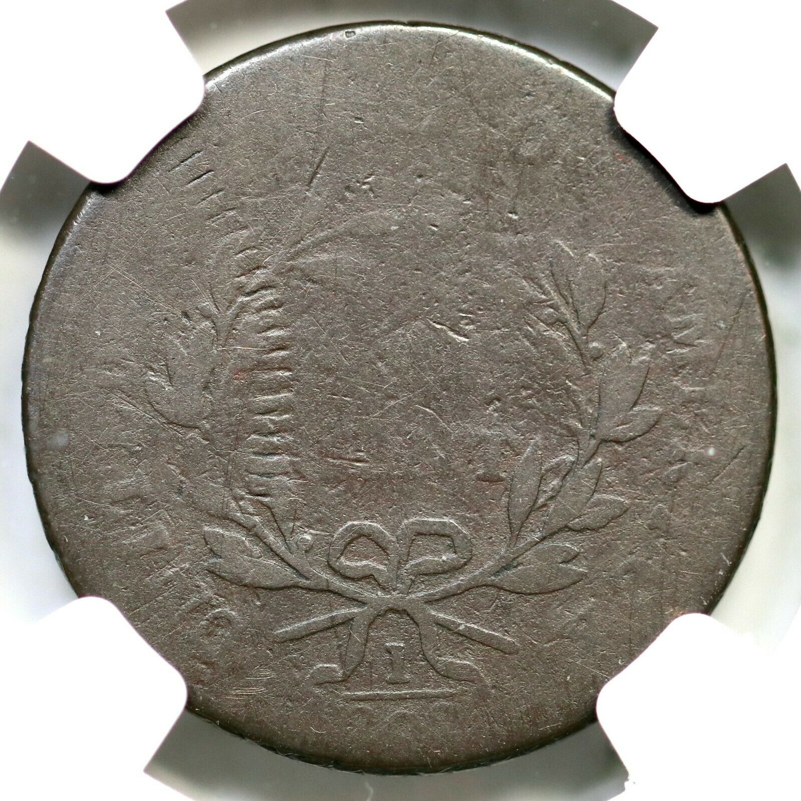 1797 C-3c R-7 NGC VG 8 Gr Edge Low Head Liberty Cap Half Cent Coin 1/2c - Fresh Stock Dated December 2025