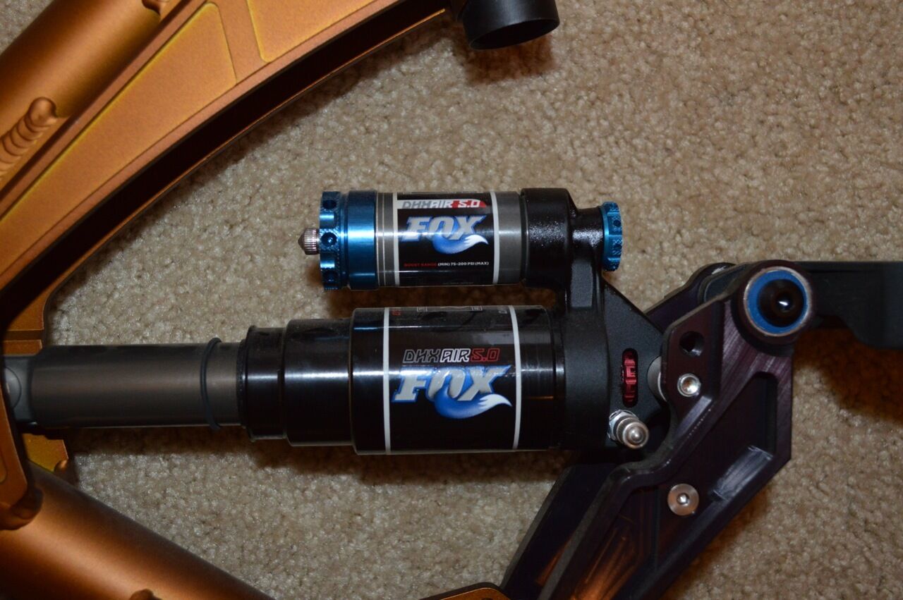 NEW Titus Supermoto frame with Fox DHX Air 5.0 rear shock - Fresh Stock Dated January 2026