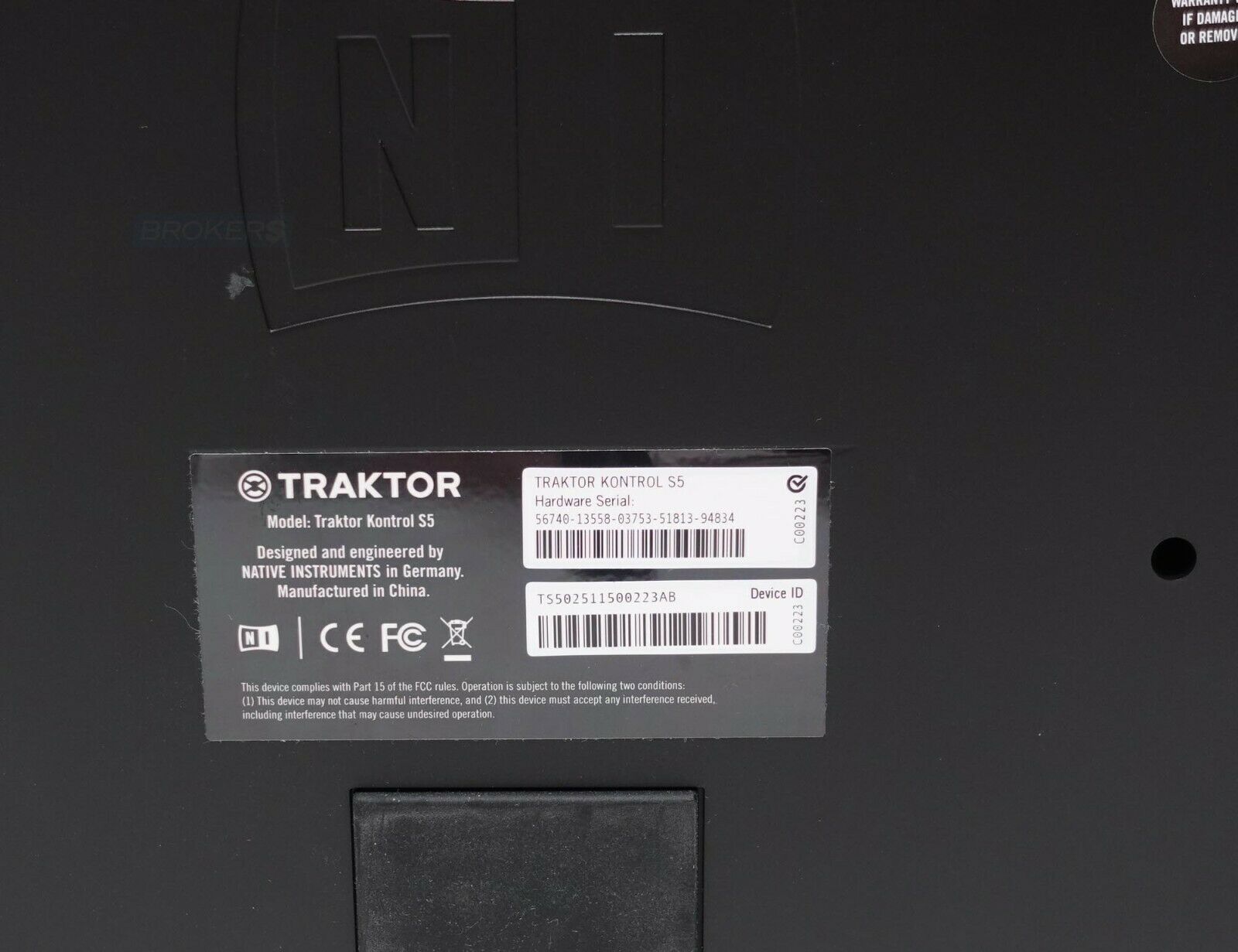 Native Instruments Traktor Kontrol S5 4-Channel DJ System - Fresh Stock Dated December 2025