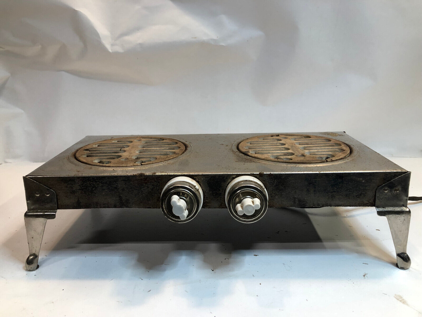 Table Top Double Burner Bersted Electric Stove Model 27 - Fresh Stock Dated February 2026