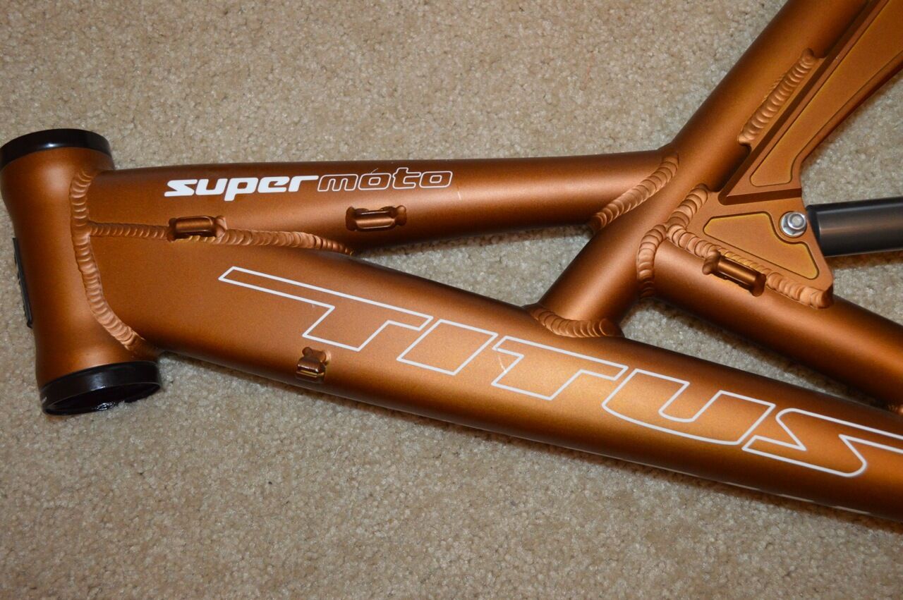 NEW Titus Supermoto frame with Fox DHX Air 5.0 rear shock - Fresh Stock Dated January 2026