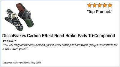 4 Pairs (8 Pads) Shimano Dura-Ace Yellow Road Brake Pads,Compatible Inserts 105 - Fresh Stock Dated December 2025