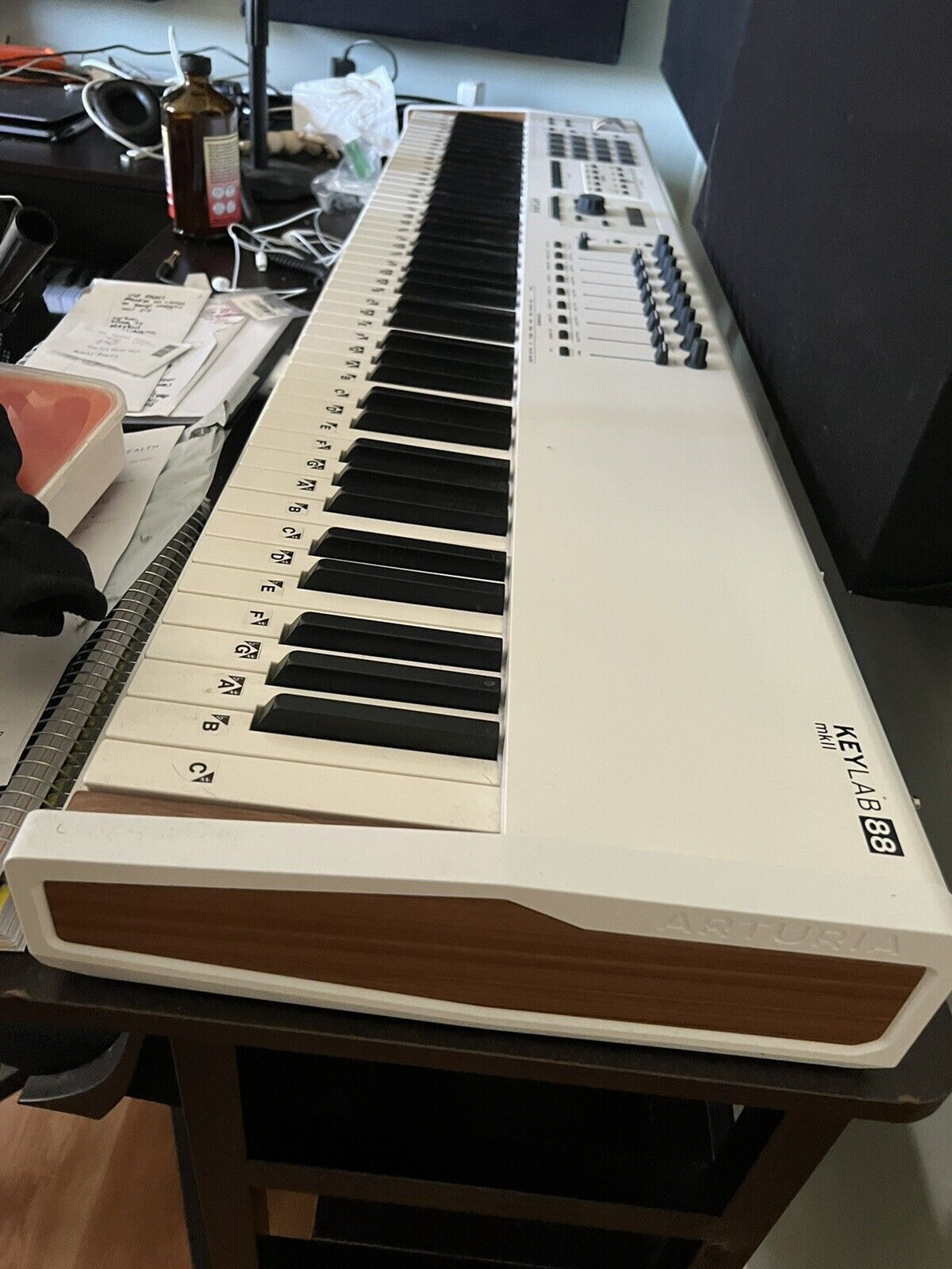 Arturia Keylab 88 MkII 230641 Keyboard Controller - White (Local Pickup Only) - Fresh Stock Dated December 2025