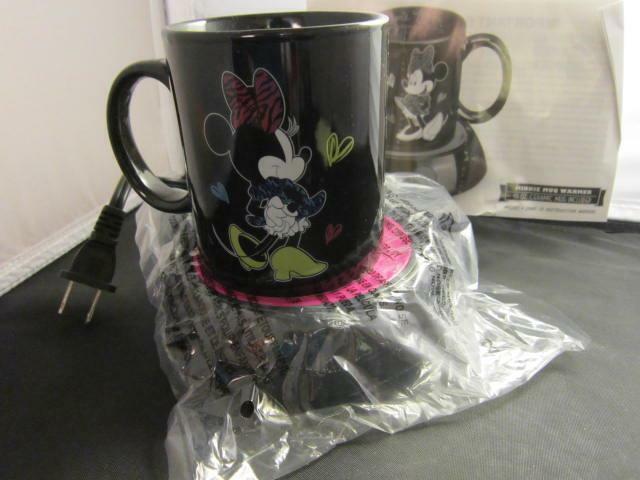 Disney Minnie Mouse Mug Warmer 10 Ounce Mug Included - Fresh Stock Dated February 2026