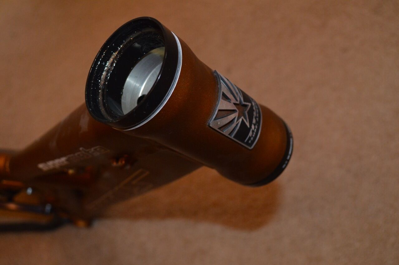 NEW Titus Supermoto frame with Fox DHX Air 5.0 rear shock - Fresh Stock Dated January 2026