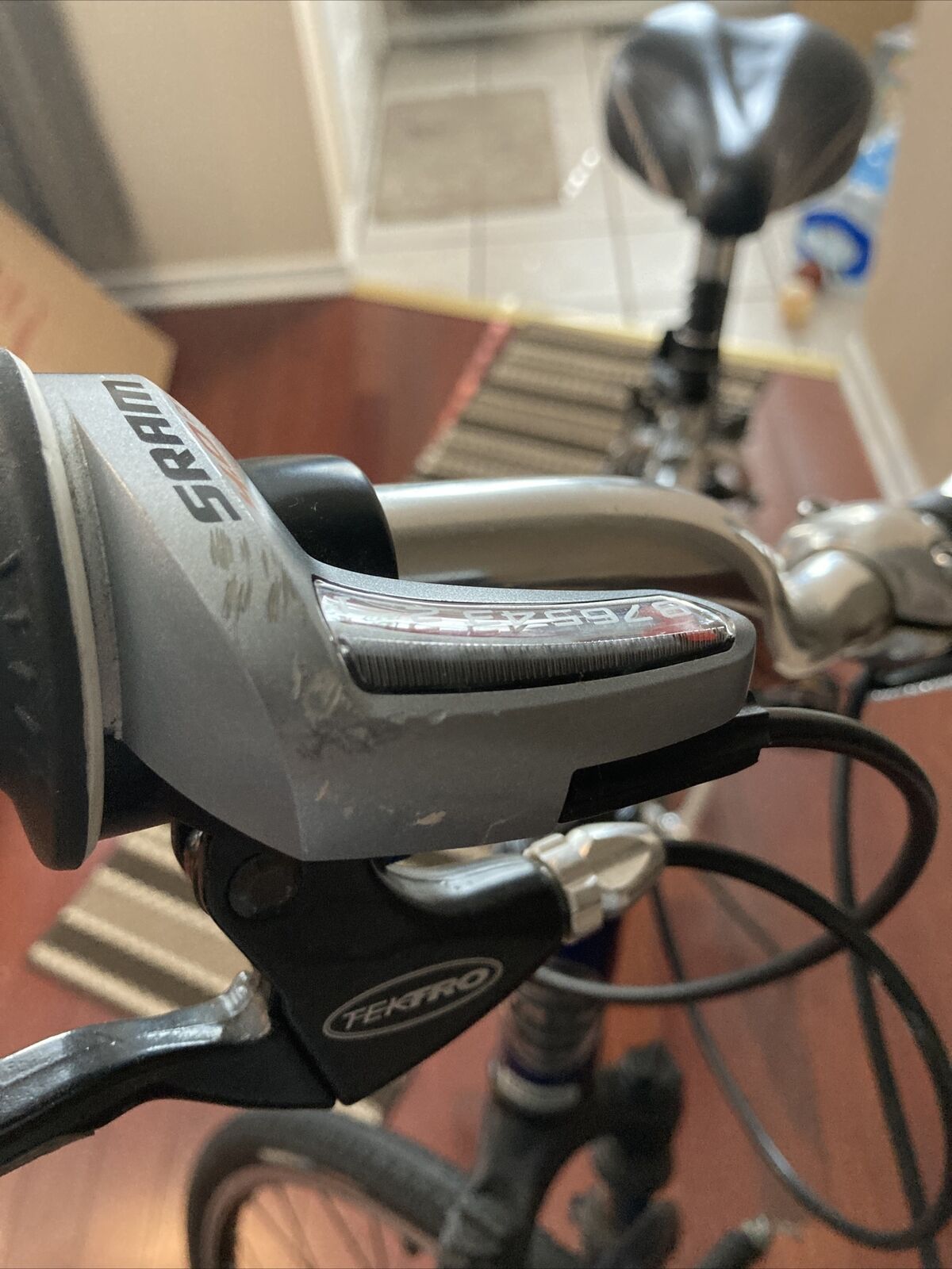 Trek 7300 Multitrack RST 17.5” Women’s Bike (Blue & Silver) - Fresh Stock Dated December 2025