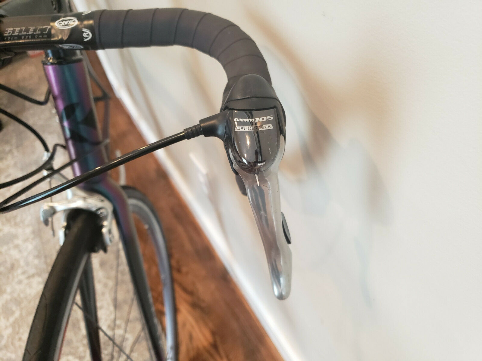 2003 Klein Q Carbon Race 55 cm Road Bike Ultegra/105 Purple Haze Colorshift USA - Fresh Stock Dated December 2025