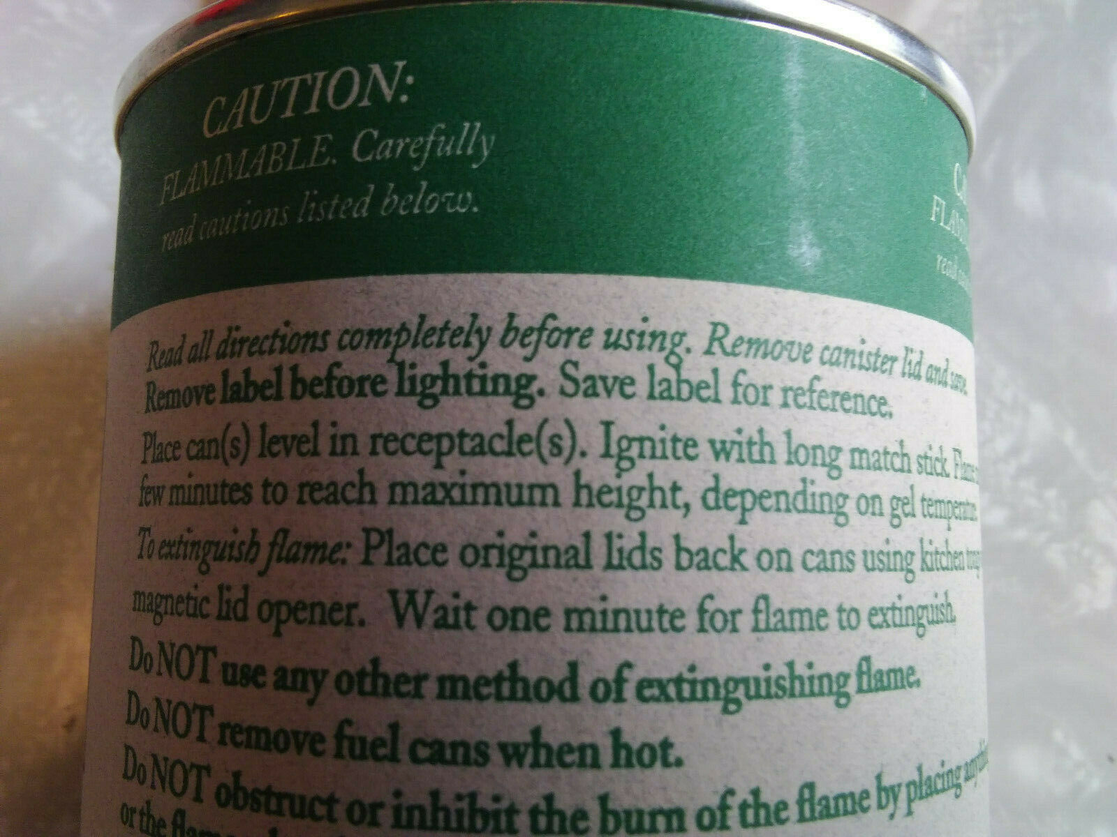 JENSEN Real Flame 13 oz Gel Fireplace Fuel - Pack of 4 - The Original and Best - Fresh Stock Dated December 2025