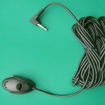 GPS Car radio Microphone Black Accessory Replacement External Mic Useful - Fresh Stock Dated January 2026