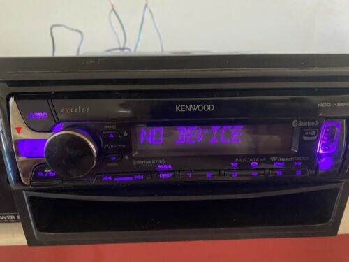 Kenwood Excelon KDC-X599 Bluetooth CD-Receiver With USB Preowned - Fresh Stock Dated December 2025