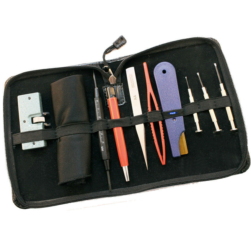 Battery Watch Changing Kit Screwdriver Case Opener Tweezers Jewelry Watchmakers - Fresh Stock Dated December 2025