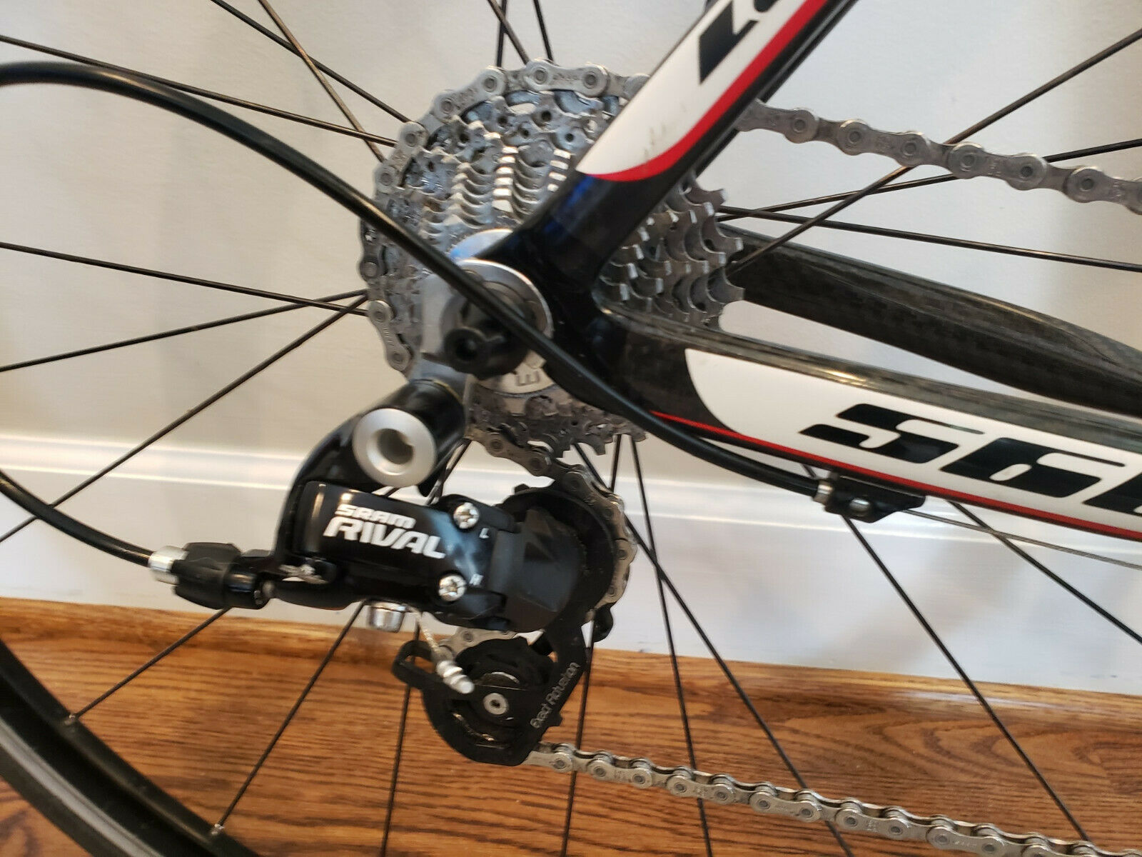 Look 566 Full Carbon Road Bike Medium M 55cm Sram Rival Fulcrum Wheelset White - Fresh Stock Dated December 2025